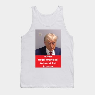 Trump's Mugshot Tank Top